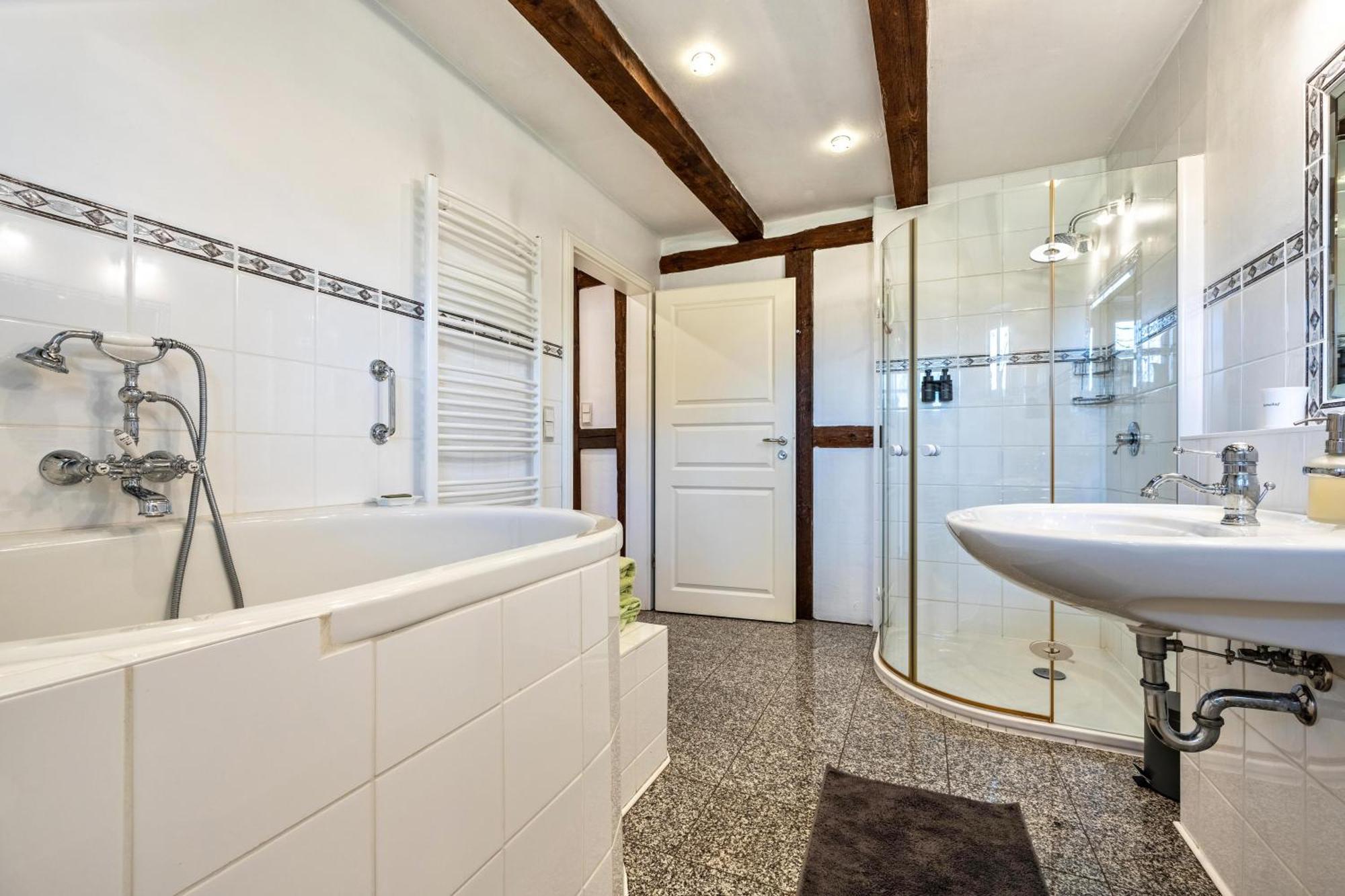Ferienwohnung Juttashof Camin Exterior foto